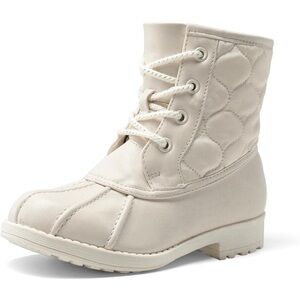 Dream Pairs Quilted Duck Boots NWT
